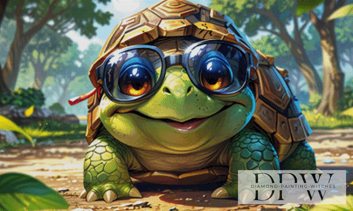Cool Turtle by Casalla Vendetta mit 300 Farben