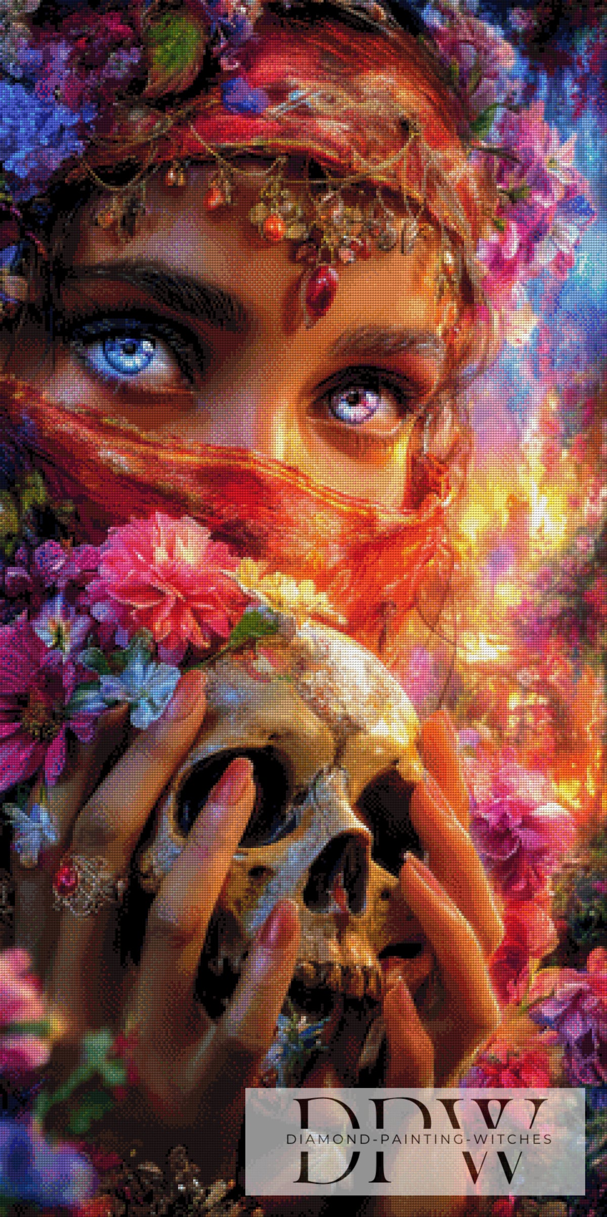 Beauty and Skull by Casalla Vendetta mit 340 Farben