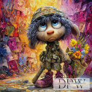 Blümchen oder Knüppelchen by Casalla Vendetta with 350 colors