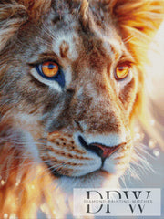 theA.artによる「Portrait of a Lion」、190色使用