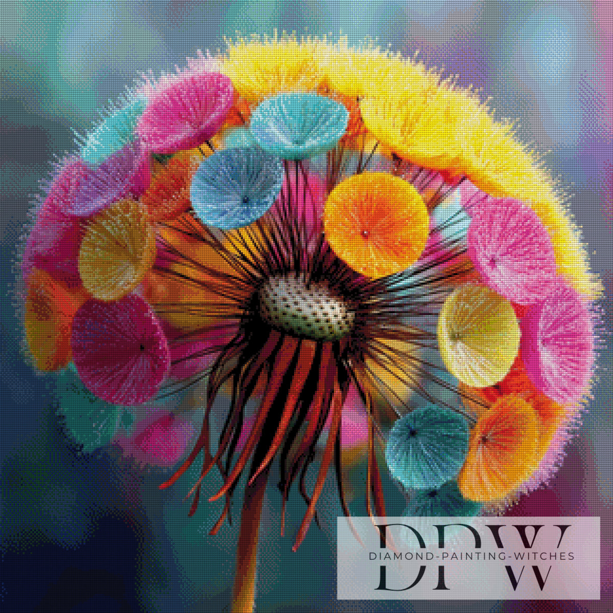 QN作「Unreal Dandelion」（340色使用）