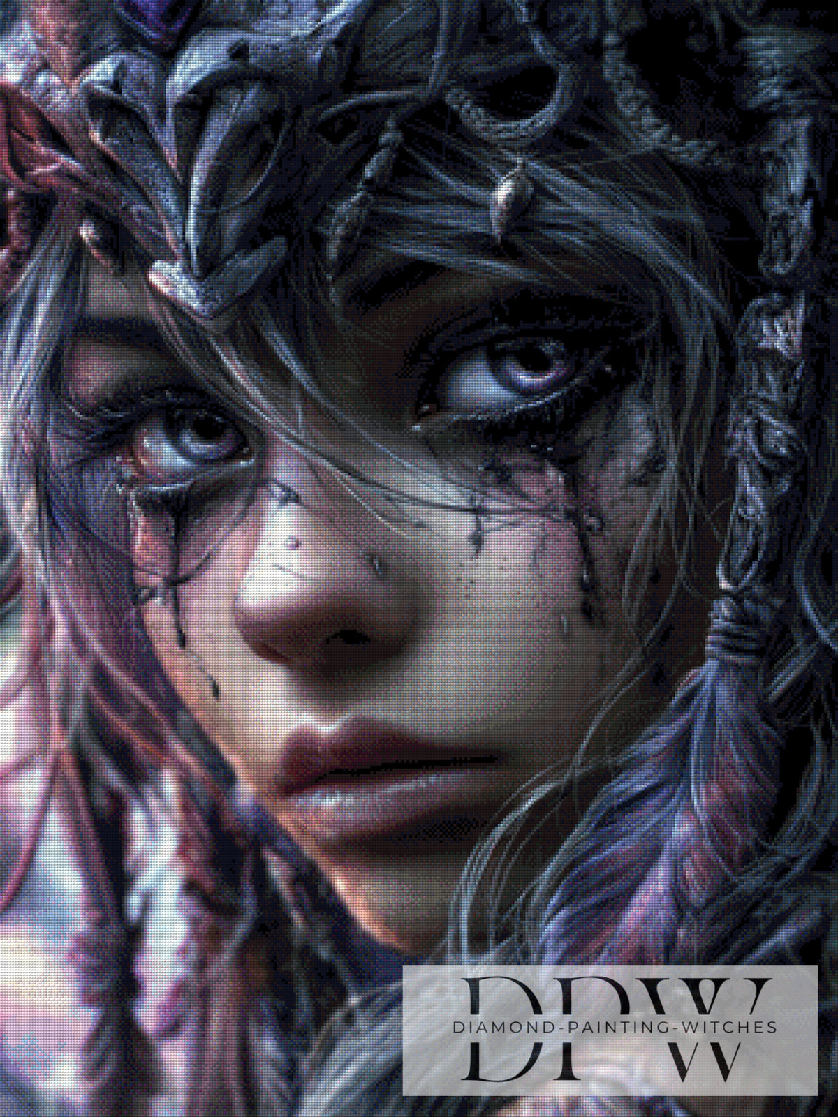 Tears of Silver Light by _Sweet_Loco_AI with 120 colors