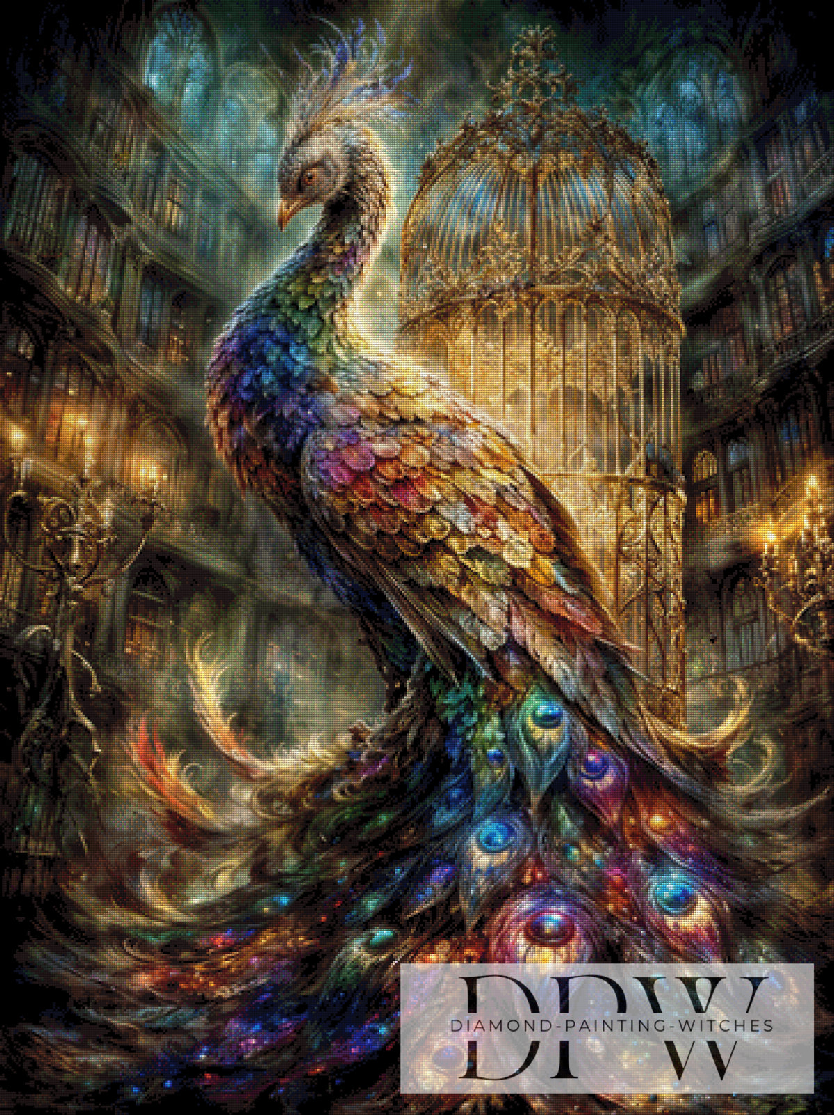 Phoenix in the Library by Pixxel Pics（300色）