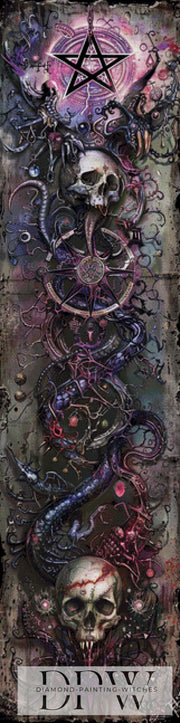 Purple Skulls by Pixxel Pics with 165 colors