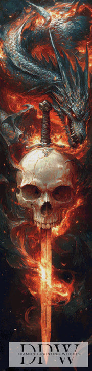 Pixxel Pics作「Dragon Skull」、185色使用