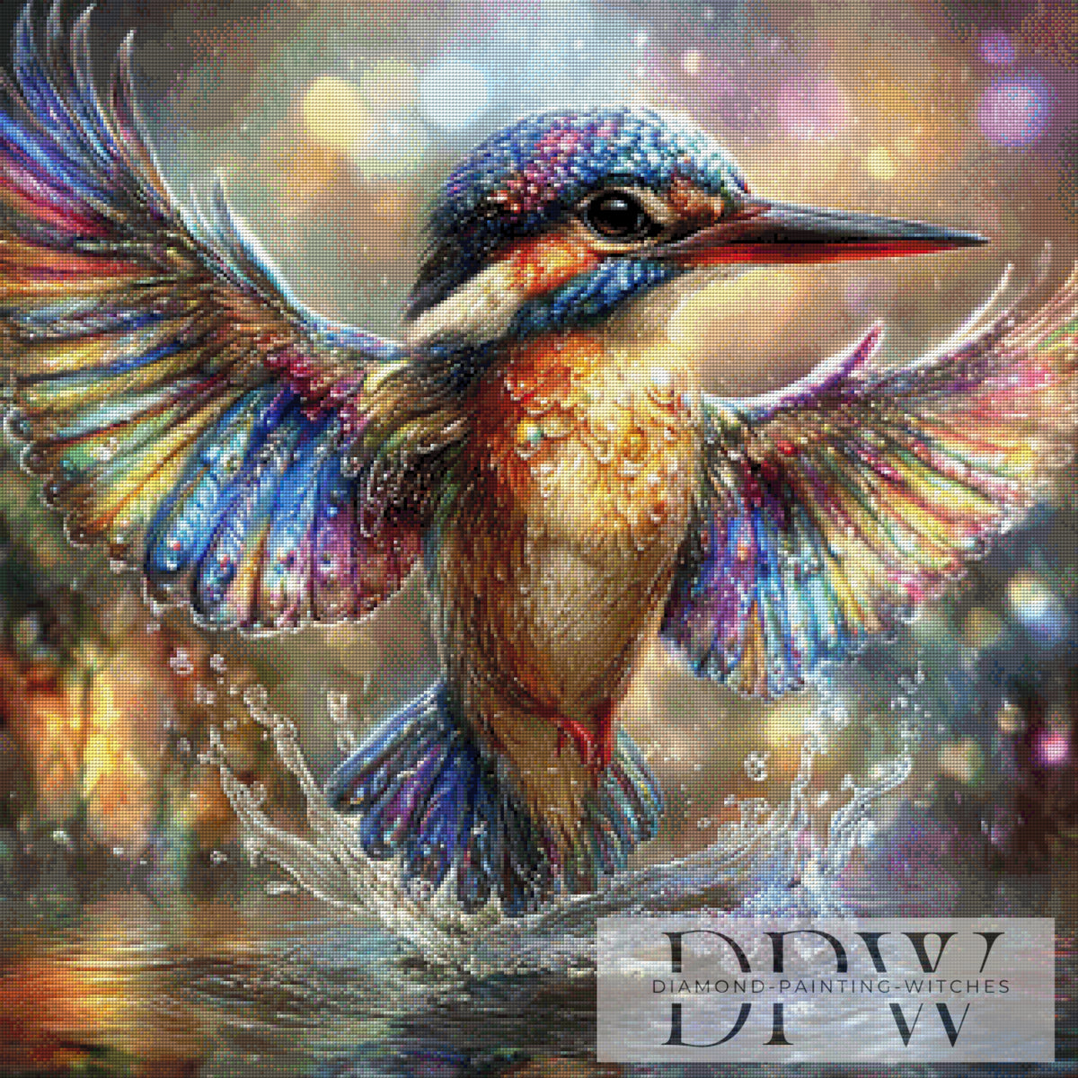 Kingfisher by CreatiVart with 320 colors