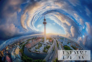 Berliner Fernsehturm by theA.art mit 240 Farben