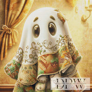 Patchwork Geist by Lisa Morgan mit 160 Farben
