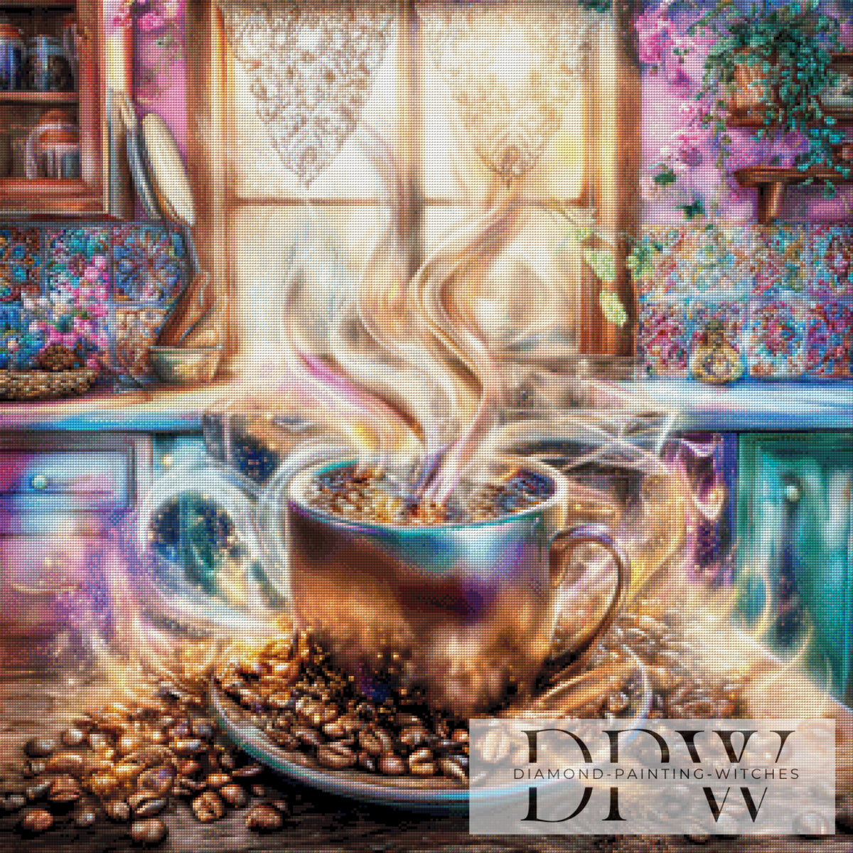 Magische Kaffeetasse by Lisa Morgan mit 310 Farben