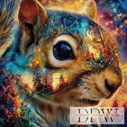 Squirrel of the Imagination by CreatiVart with 320 colors