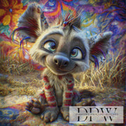 Hyena by CreatiVart with 290 colors