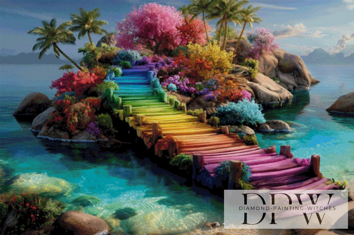Colorful Island by QN with 370 colors