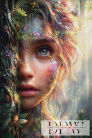 ellufijaによる「Forest Girl」、300色使用