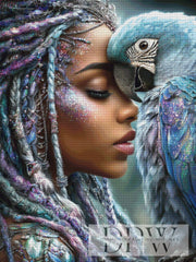 Dreamy encounter by Elly_A.I. with 240 colors