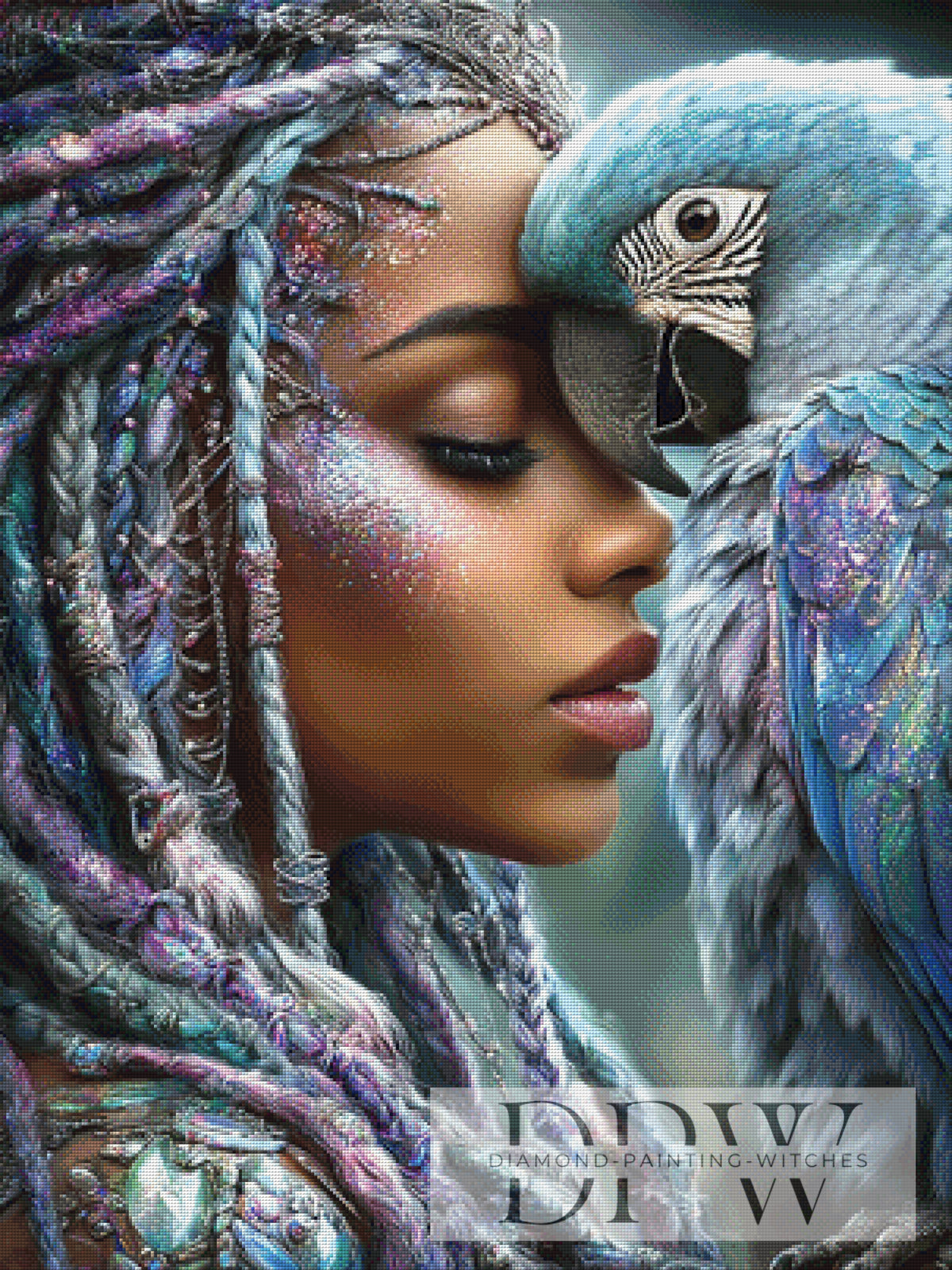 Dreamy encounter by Elly_A.I. with 240 colors