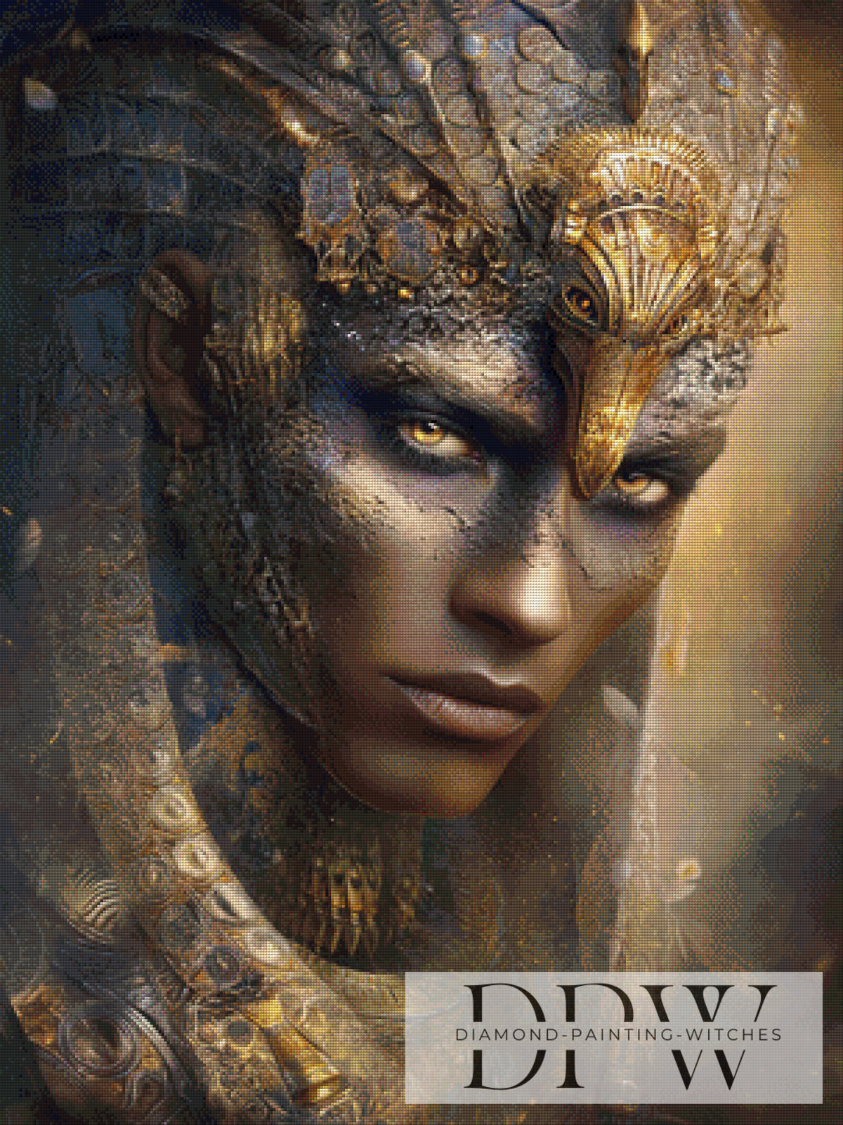 The Healer by Maggie with 130 colors