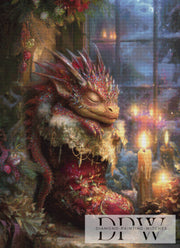 Dragon Christmas by Maggie with 240 colors