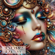 Metallic Woman by CreatiVart, mit 300 Farben