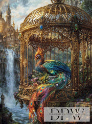 Rainbow Phoenix by Pixxel Pics with 310 colors