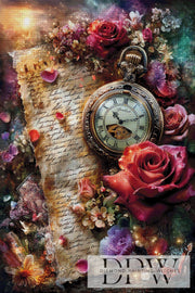 Vintage Time of Remembrance by ellufija with 340 colors