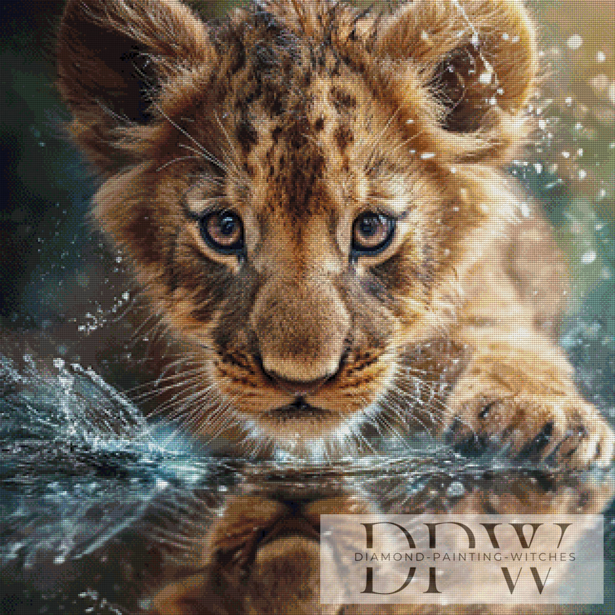 Baby Lion by Catill with 170 colors