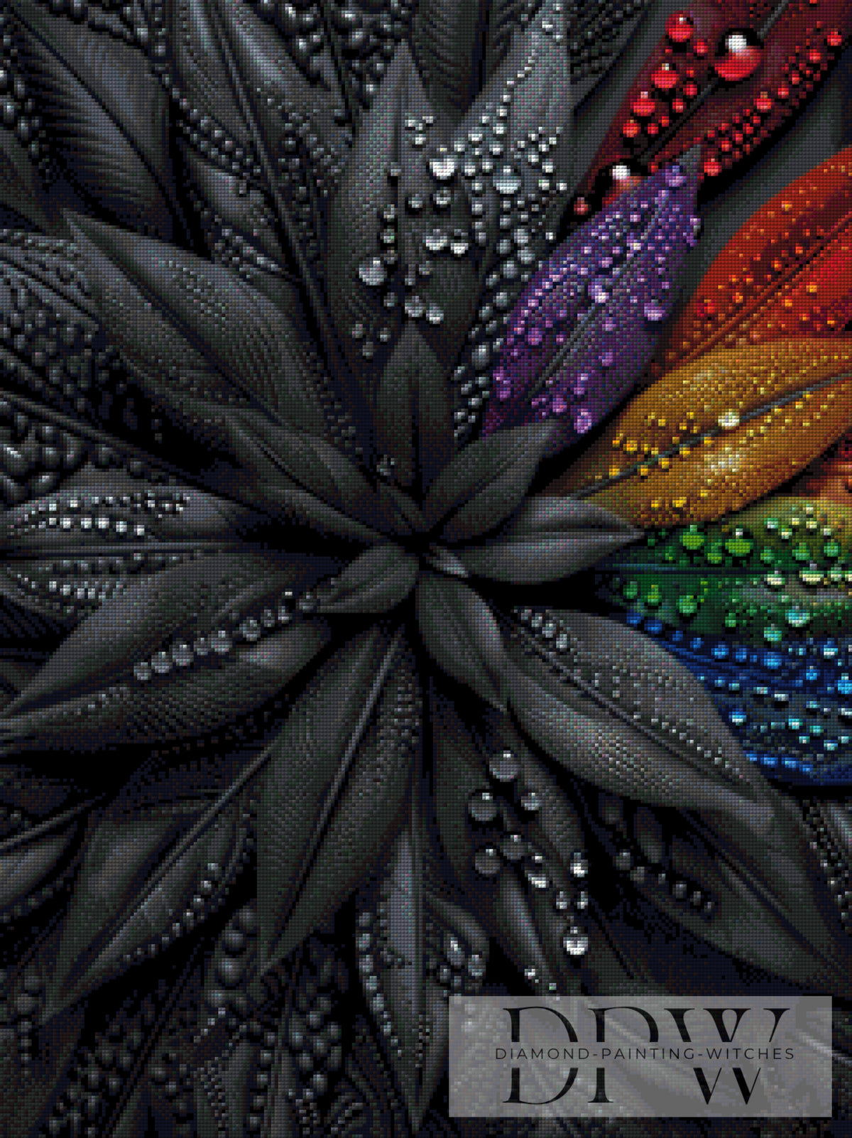 theA.artによる180色のBlack bloom