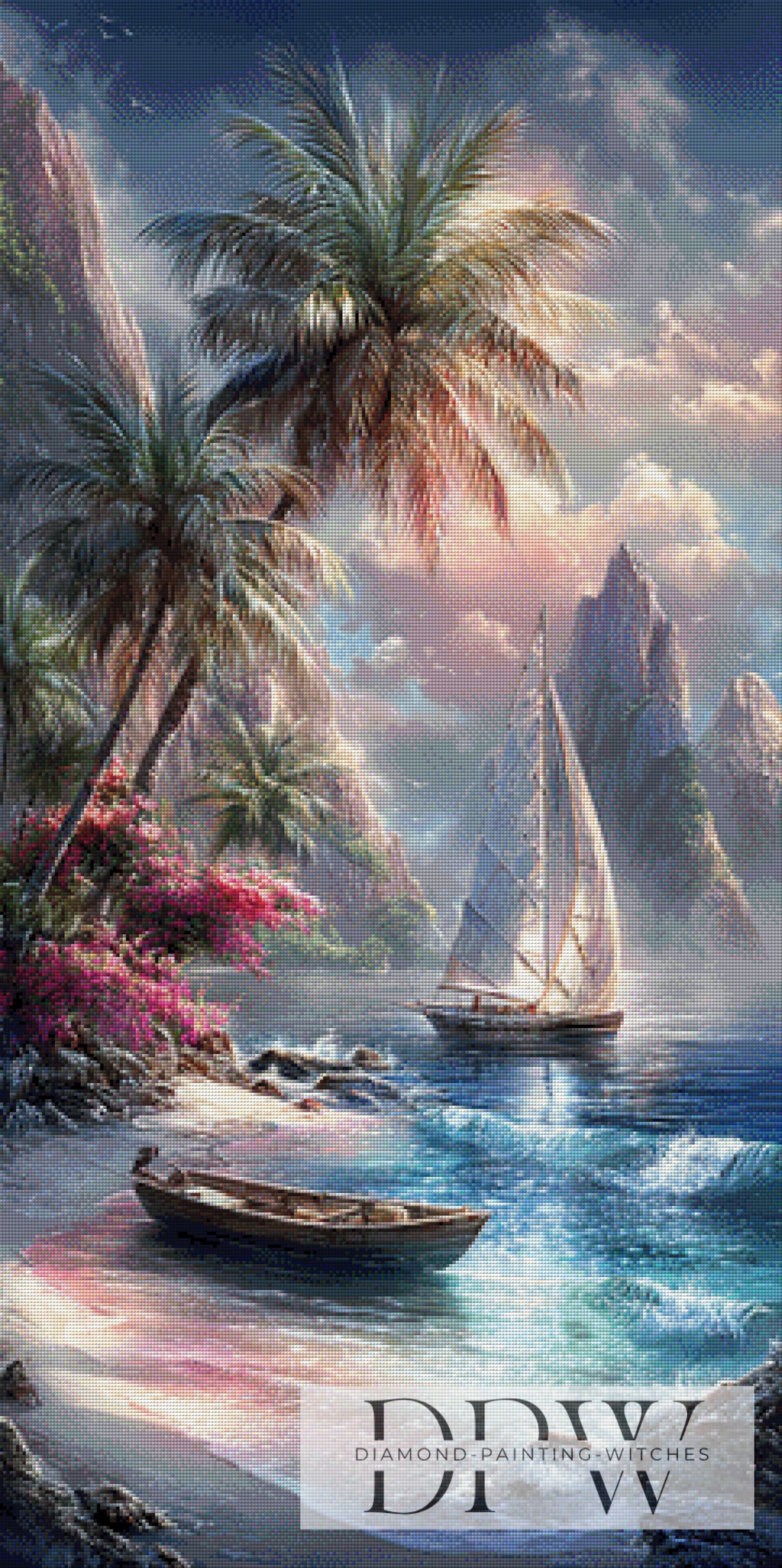 Caribbean Dream by ellufija with 260 colors