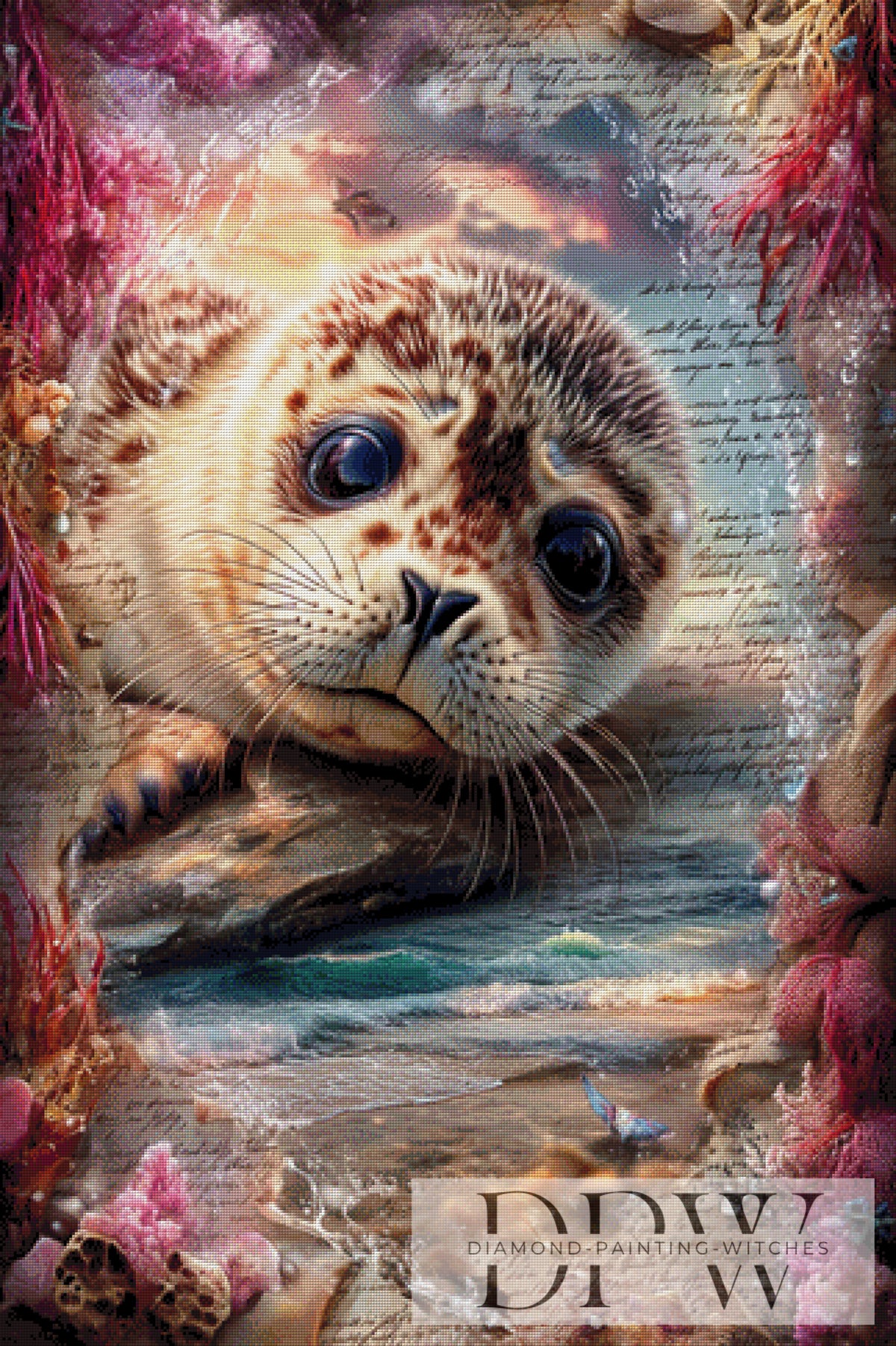 Vintage Sea Creatures by ellufija with 270 colors