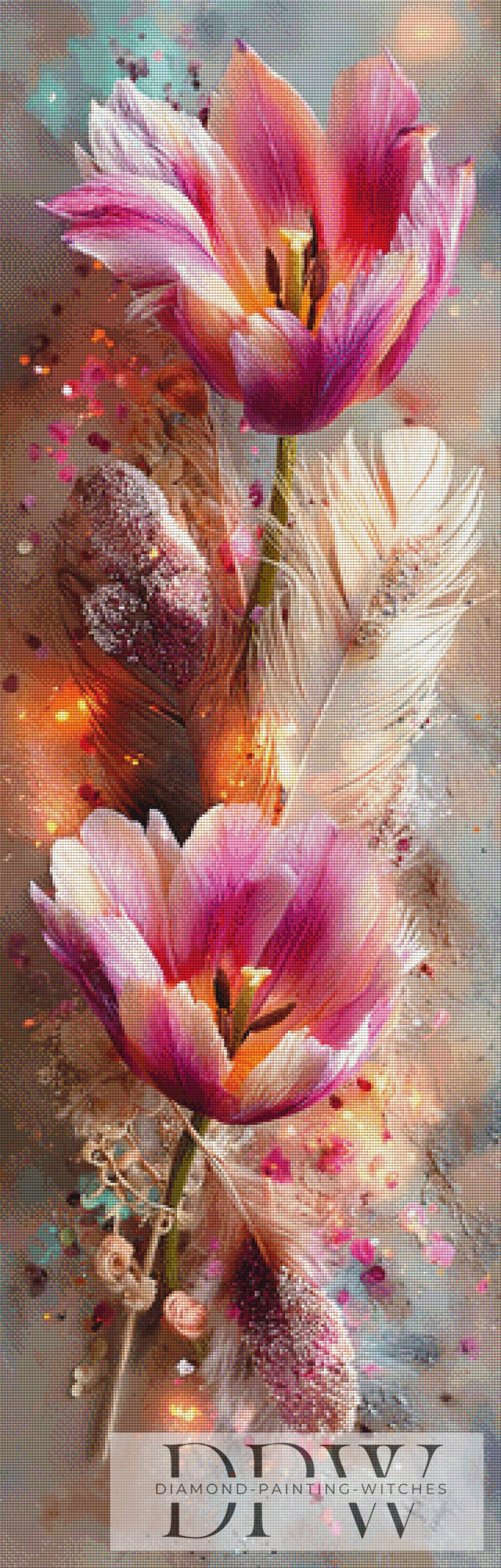 Tulpen Poesie by theA.art mit 350 Farben