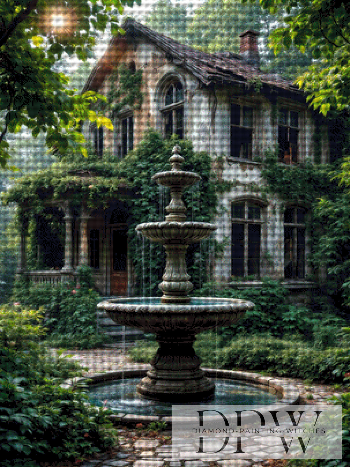 Lost Springbrunnen by QN mit 180 Farben