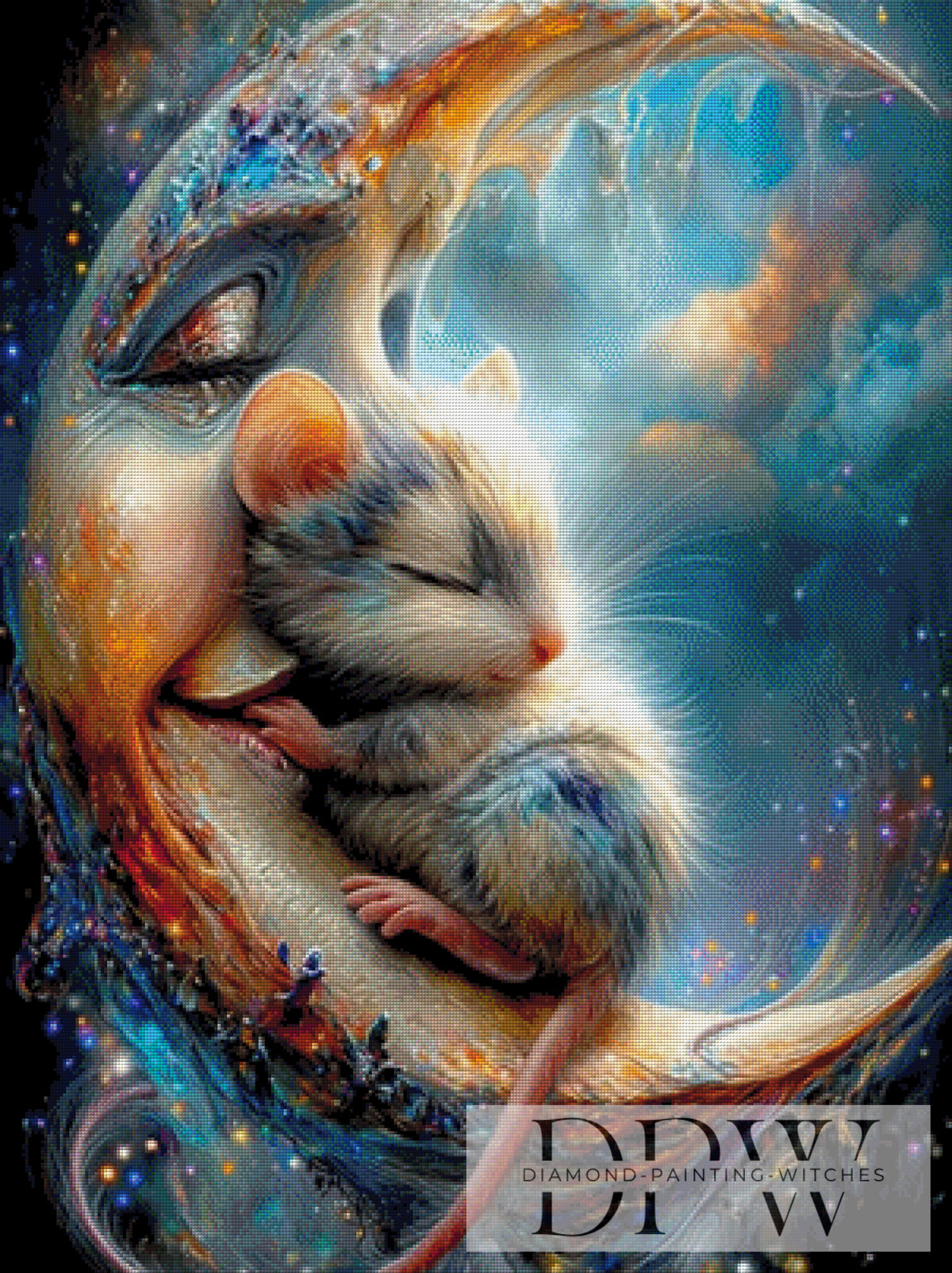 Cuddle Mouse by Catill with 300 colors