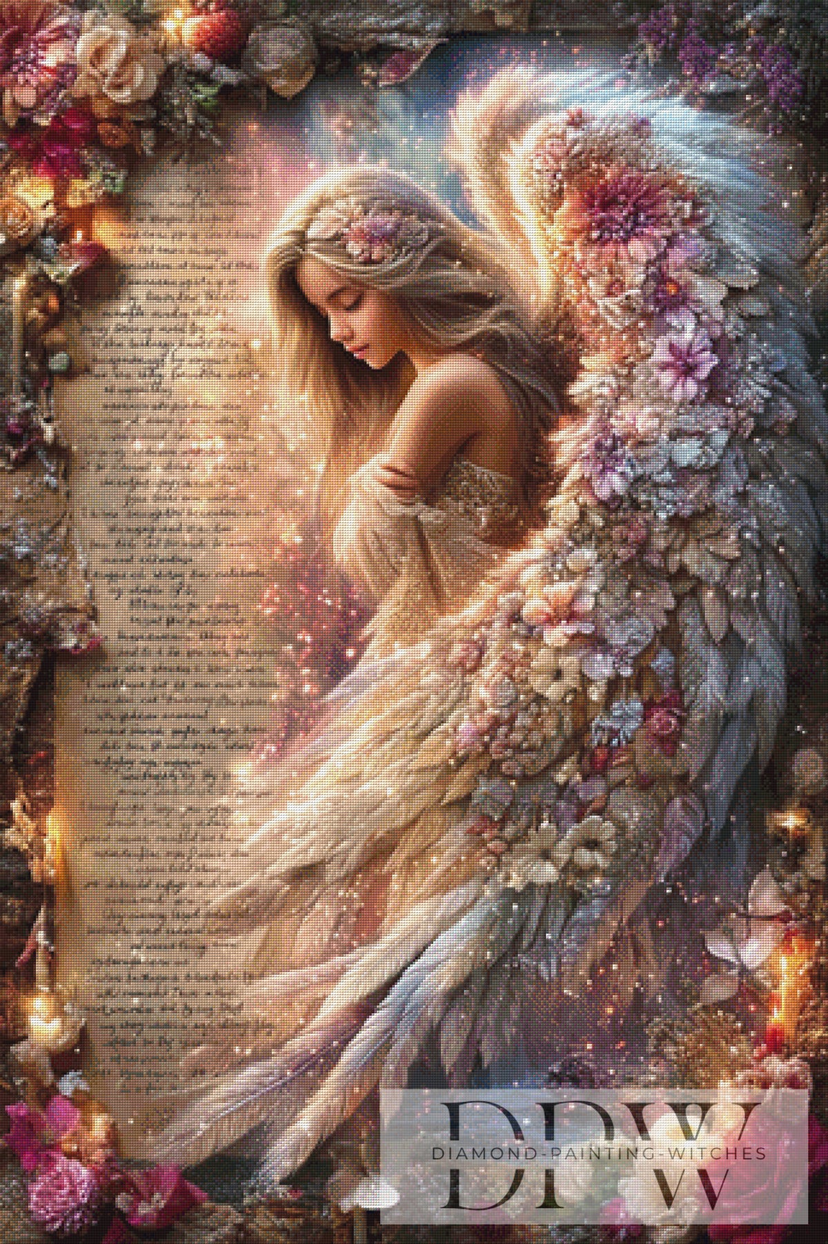 Vintage Christmas Angel by ellfuija mit 250 Farben