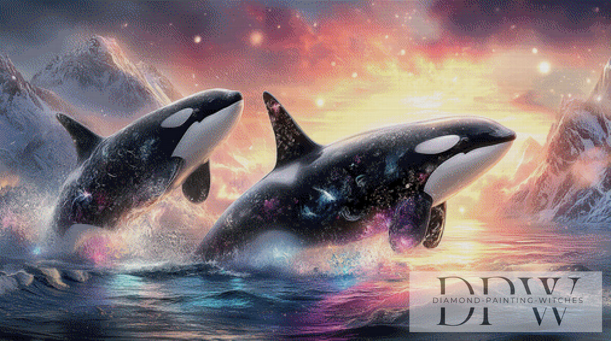 Orcas by ellufija mit 200 Farben