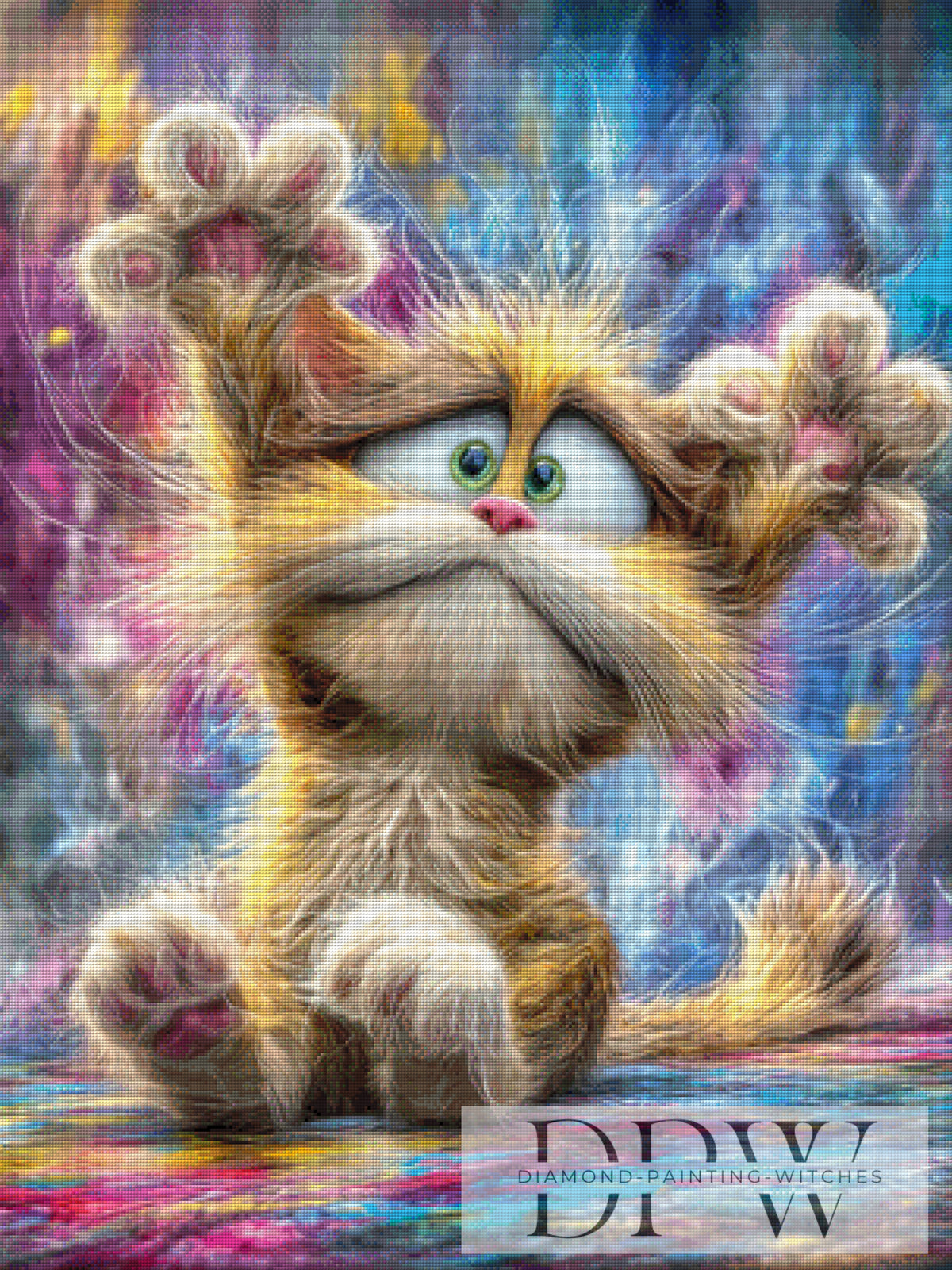 Jumping Jack Flash by CreatiVart with 333 colors