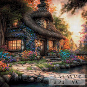 The House by the Pond by ellufija with 310 colors