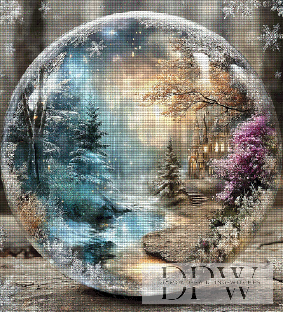 Enchanting Clearing by Elly_A.I. with 210 colors