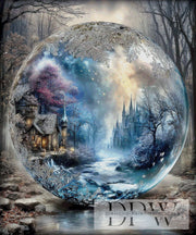 Enchanted Glass World by Elly_A.I. with 200 colors