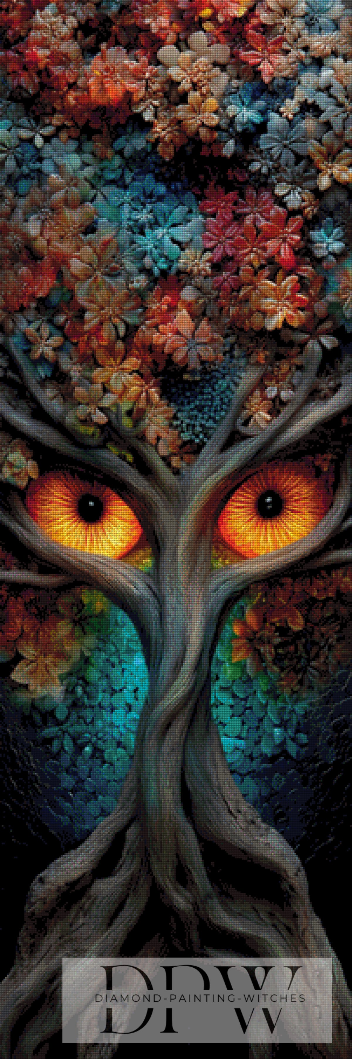 The Magic Eye Tree by QN with 230 colors