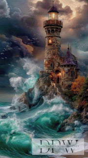 Monument of the Sea by Elly_A.I. with 200 colors
