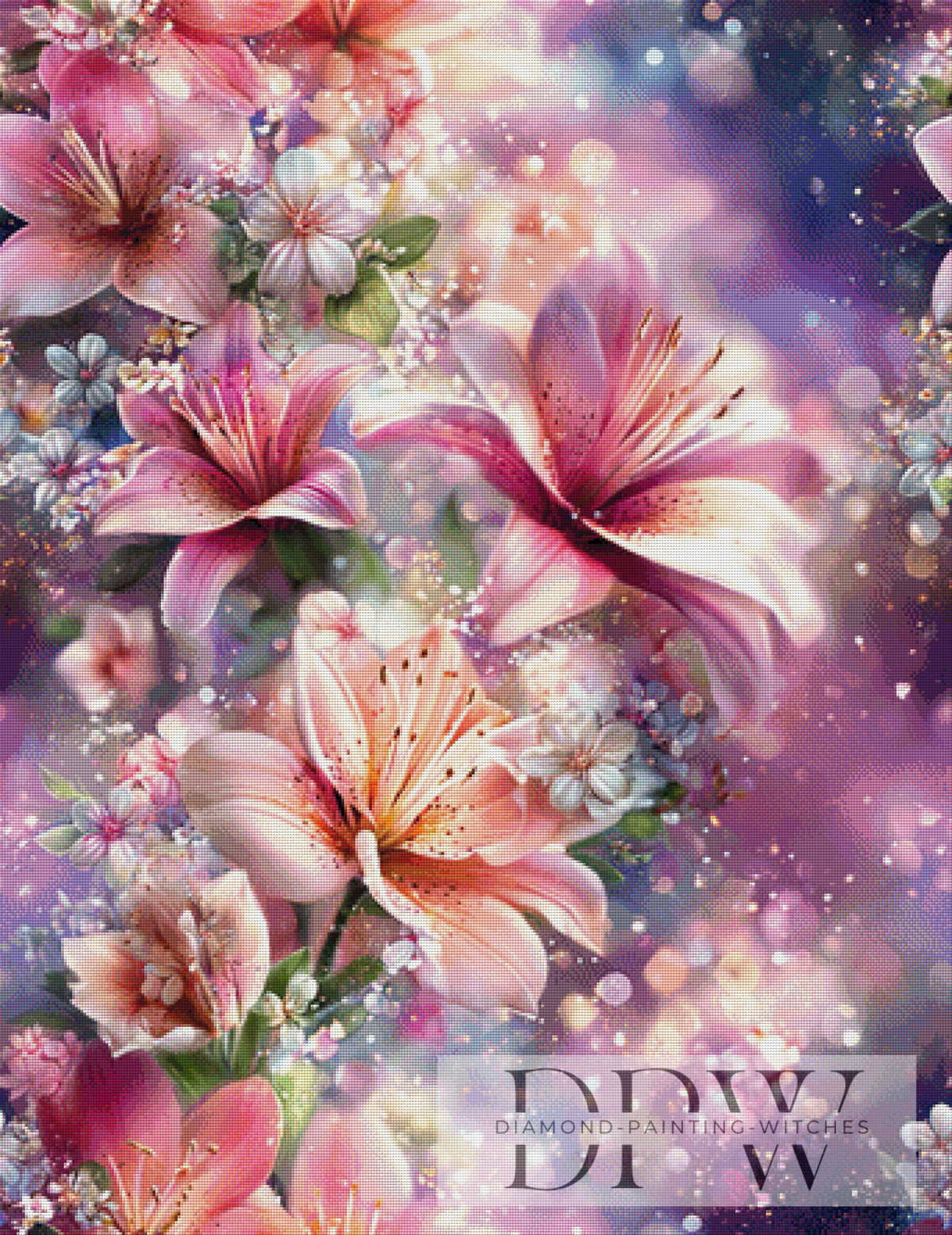 Lily Elegance by ellufija with 290 colors