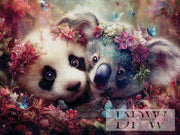 Blütenbär & Kuschelkoala by ellufija mit 280 Farben