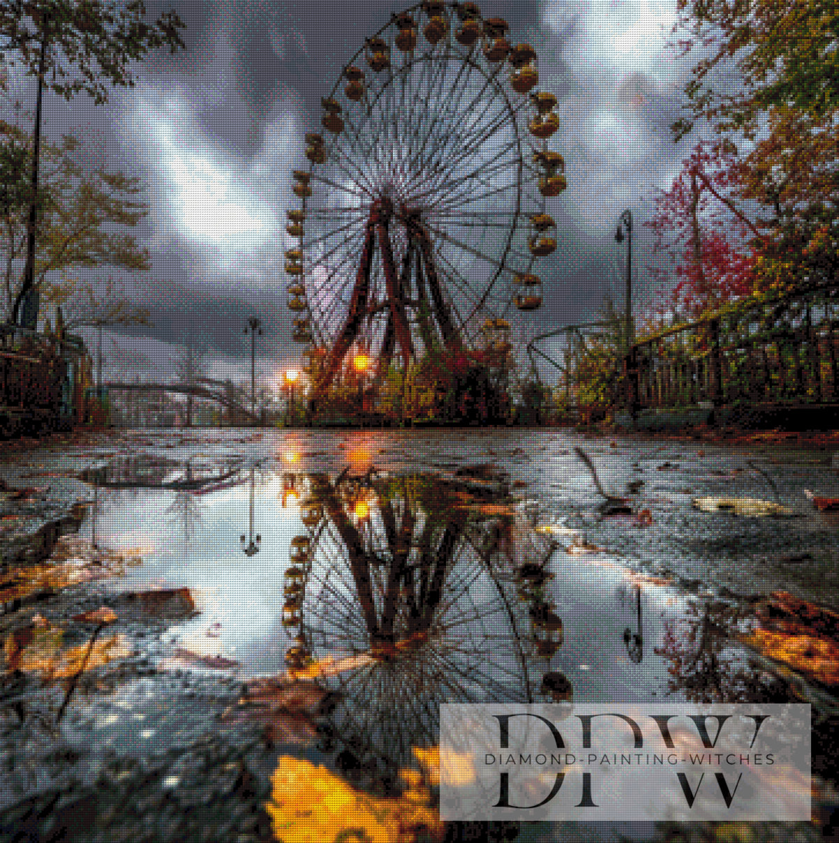 Verlorenes Riesenrad by ellufija mit 210 Farben