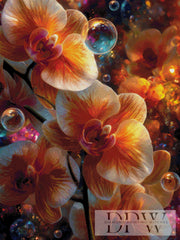 CreatiVartによるOrange Orchids（250色）