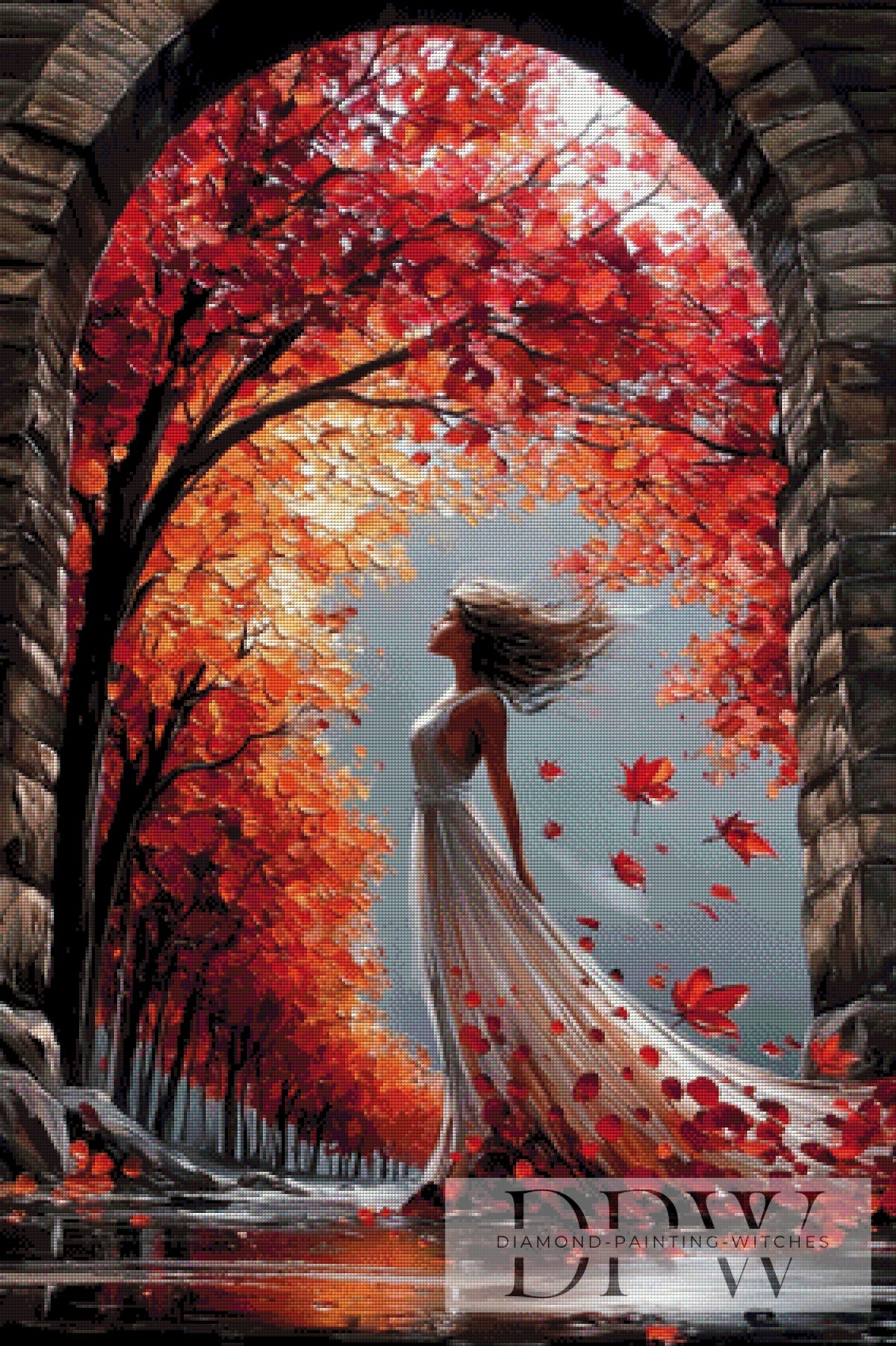 Die Braut des Herbstes by QN mit 210 Farben