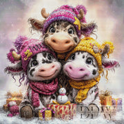 Merry Moo-Mates by CreatiVart mit 260 Farben