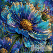Blue Blossom by CreatiVart with 290 colors