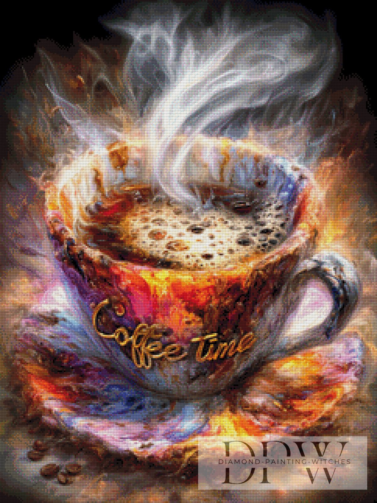Coffee Time by CreatiVart mit 260 Farben