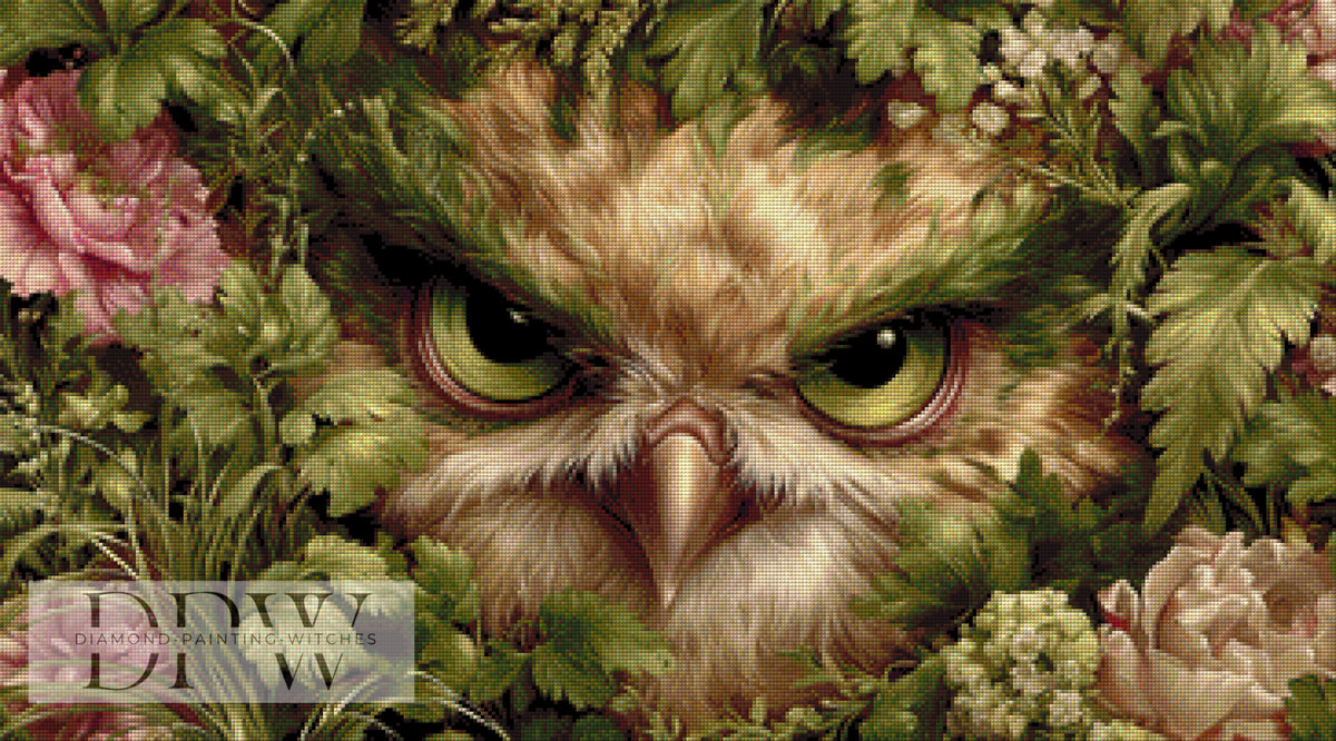 Eulenblick by Lisa Morgan with 130 colors