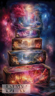 Enchanted Steps by ellufija with 290 colors