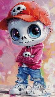 Sugar Skull by ellufija with 270 colors